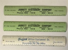 Advertising Metal Rulers