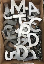 Metal Sign Letters