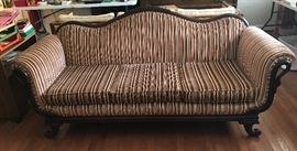 Parlor Sofa with Goose Arms