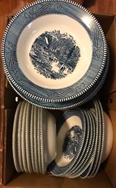 Currier & Ives Mixed Pieces China