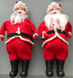 Vintage Santa Decorations