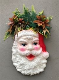 Vintage Santa Decoration