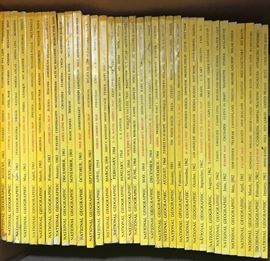 1960's National Geographic Magazines