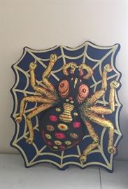 Halloween Spider Door Decor