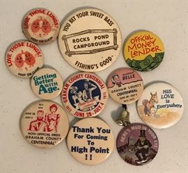 Old Pinback Buttons