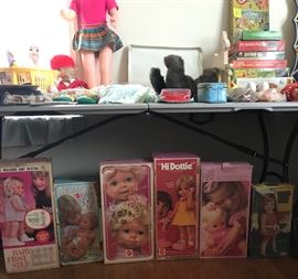 Empty Vintage Doll Boxes