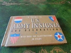 WW2 U.S. Army Insignia Booklet