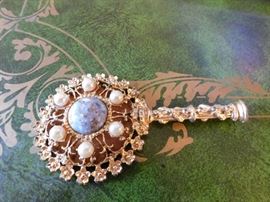 Small Vintage Decorative Mirror