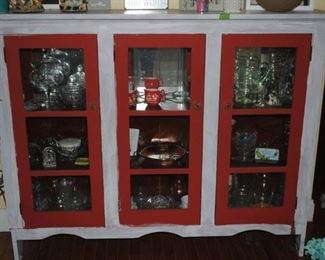 Glass Front cabinet - great size