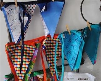 Cloth handmade banner/flags