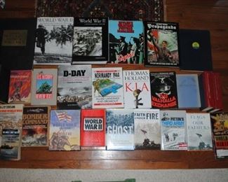 Great collection of WWII books. The one with title Propaganda has great colorful illustrations!