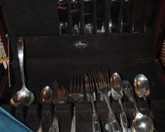 Community plate silverware - 55 pcs - great pattern