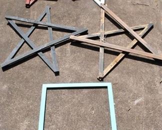 Decorative Stars and frame