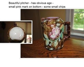 Pitcher - small pink mark on bottom
