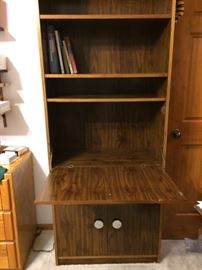 Vintage MCM bookcase/Desk