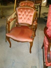 PR OF DECORATOR ARM CHAIRS