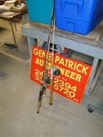OLD FISHING RODS
