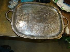 SILVER PLATE TRAY