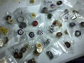 Military pins
