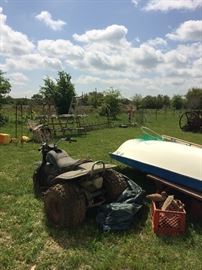 Three wheeler; Sailboat