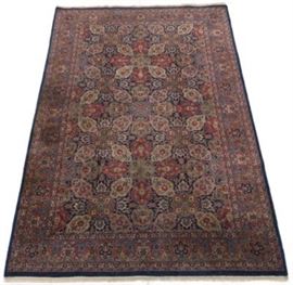  Vintage HandKnotted Lavar Kerman Carpet, by Pande Cameron of New York