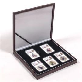 2015 Niue $ Proof 69 Ultra Cameo Five Piece Set Featuring Avengers 