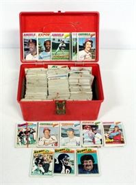 Lot Of Topps Baseball And Football Cards, Unsearched