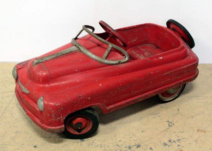 Vintage Red Pedal Car