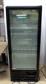 Imbera 12 cf Commercial Refrigerator Single Glass Door Display Model VR12, Powers On