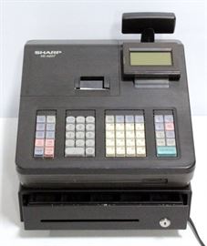 Sharp XE Series Electronic Cash Register XEA207, Powers On