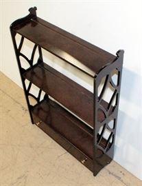 Bombay Console Display Shelves With Bottom Drawer 21"W x 29"H x 6"D