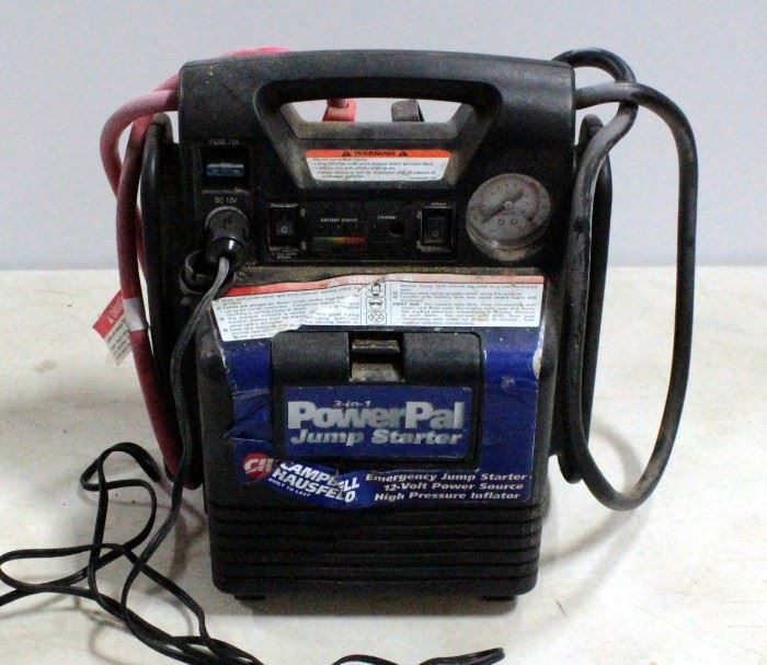 Campbell Hausfeld 3-In-1 PowerPal Jump Starter, Untested