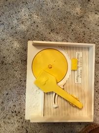 Vintage Fisher Price record player