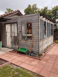 This structure has to be dismantled. So every part of it is available for purchase! Paneling makes great DIY projects!
