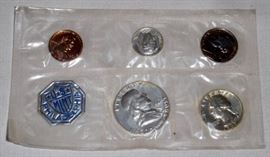 1962 U.S. Mint Philadelphia Silver Proof Coin Set UNOPENED