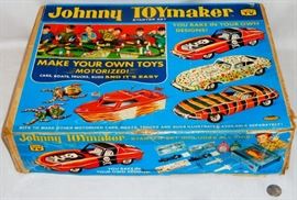 Vintage 1968 Johnny TOYmaker Starter Set Topper Toys w/ Original Box