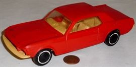 Vintage 1965 Ford Mustang Hard Plastic Promo Car
