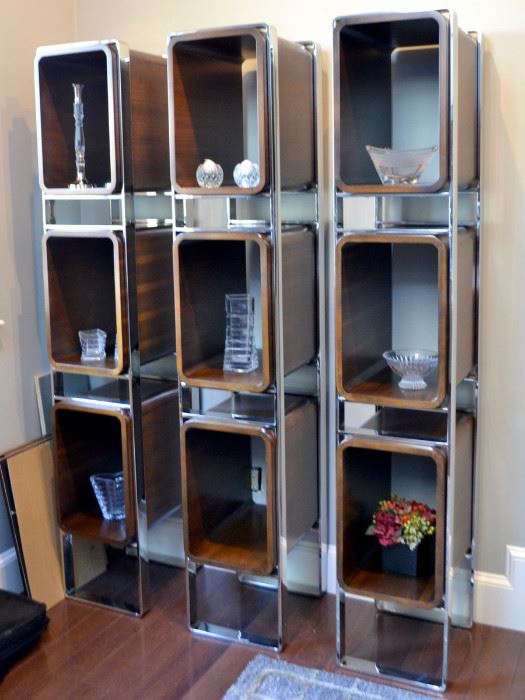 Set of 3 Mitchell Gold shelves