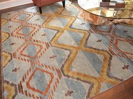 Hand knotted rug, approx. 9' X 12'