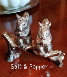 Squirrel Salt & Pepper Shakers
