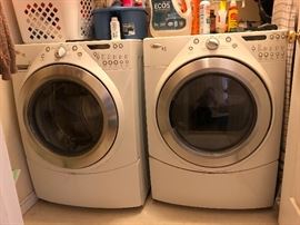 Whirlpool Duet Steam washer and dryer
