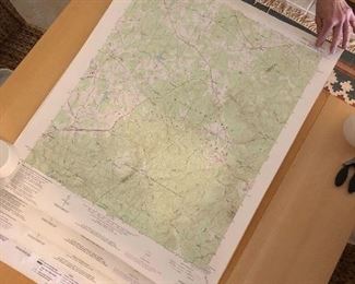 Large trail maps