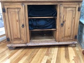 Pine 2 door chest/cabinet
