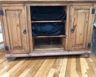 Pine 2 door chest/cabinet