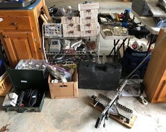 Tools, cabinets and more!