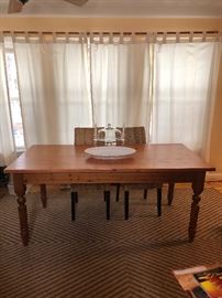 Beautiful English Pine Table!