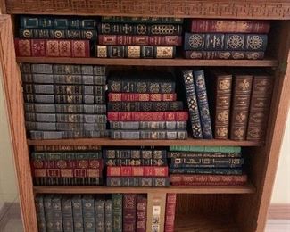 Collection of Easton Press Leather Books - Excellent Condition and some signed and some unwrapped still