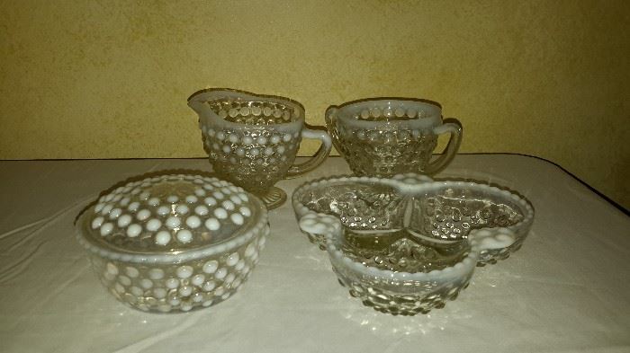 Hobnail Accessories    1939-1960 Era   All for $20 or individually priced