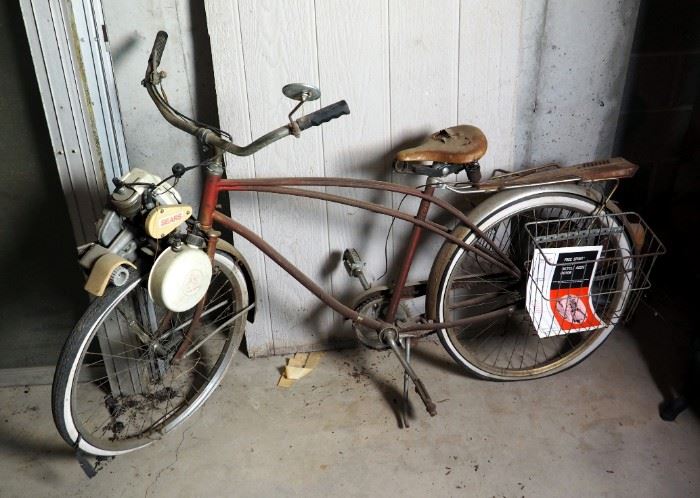 Vintage Sears, Free Spirit, .8 HP Bicycle Assist Motor Model #298.488510