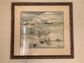 Original watercolor painting by A. Meek